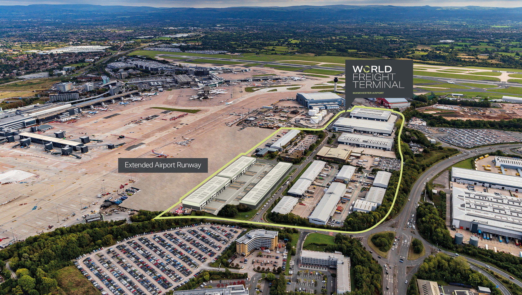Site aerial photo